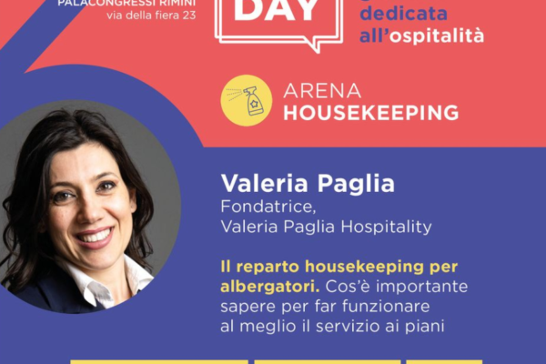 Hospitality Day PALACONGRESSI RIMINI - Valeria Paglia